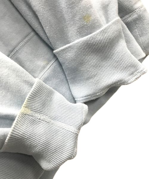 SAINT MICHAEL（セントマイケル）SAINT MICHAEL (セントマイケル) プルオーバーパーカー HOODIE LOGO BLUEパーカー (フーディー ロゴ ブルー) ブルー サイズ:Lの古着・服飾アイテム