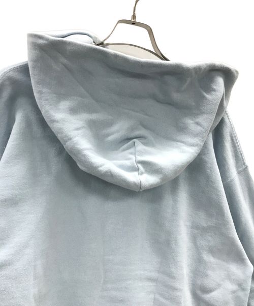 SAINT MICHAEL（セントマイケル）SAINT MICHAEL (セントマイケル) プルオーバーパーカー HOODIE LOGO BLUEパーカー (フーディー ロゴ ブルー) ブルー サイズ:Lの古着・服飾アイテム