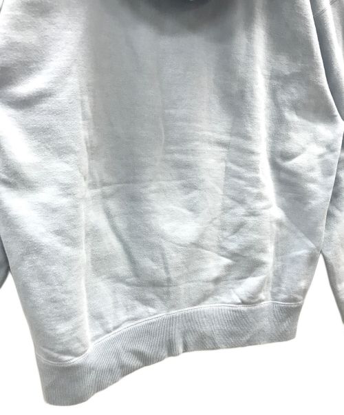 SAINT MICHAEL（セントマイケル）SAINT MICHAEL (セントマイケル) プルオーバーパーカー HOODIE LOGO BLUEパーカー (フーディー ロゴ ブルー) ブルー サイズ:Lの古着・服飾アイテム