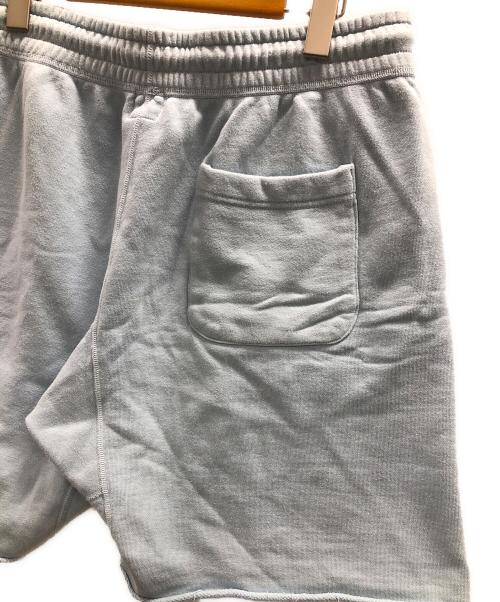 SAINT MICHAEL（セントマイケル）SAINT MICHAEL (セントマイケル) ハーフパンツ SWEAT SHORTS LOGO（スウェット ショーツ ロゴ） ブルー サイズ:Mの古着・服飾アイテム
