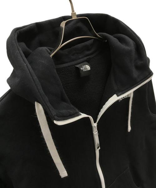 THE NORTH FACE（ザ ノース フェイス）THE NORTH FACE (ザ ノース フェイス) ジップパーカー リアビュー フルジップ フーディ ブラック サイズ:Lの古着・服飾アイテム