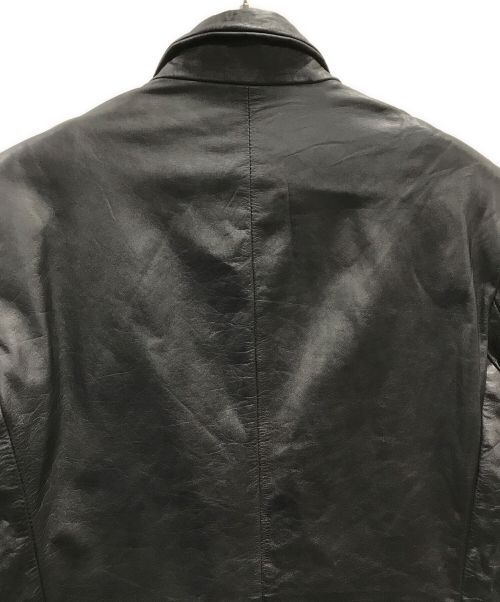 FICCE（フィッチェ）FICCE (フィッチェ) レザージャケット ブラック サイズ:3の古着・服飾アイテム