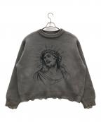 SOMEITサミット）の古着「J.X VINTAGE KNIT（ジェーエックスヴィンテージニット）」｜グレー