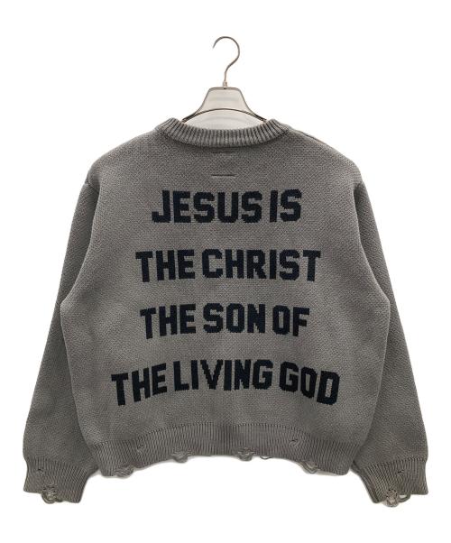 SOMEIT（サミット）SOMEIT (サミット) J.X VINTAGE KNIT（ジェーエックスヴィンテージニット） グレー サイズ:実寸サイズにてご確認ください。の古着・服飾アイテム