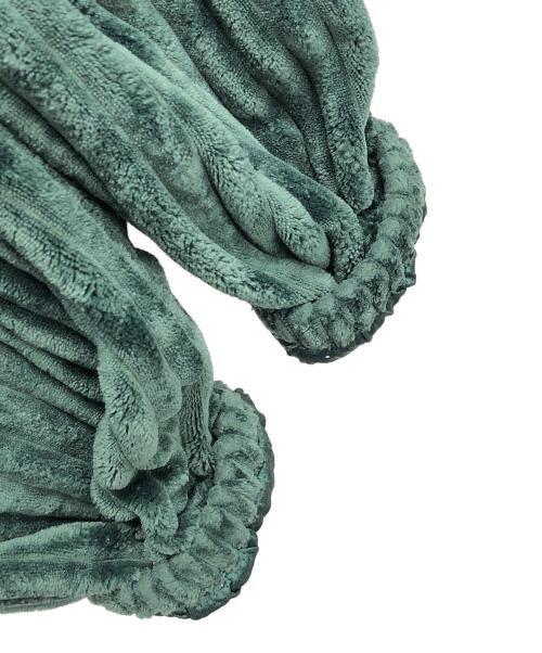 adidas（アディダス）adidas (アディダス) ベロアトラックパンツ  コンテンポ 3D グリーン サイズ:XLの古着・服飾アイテム