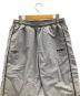 FUBU (フブ) ナイロンパンツ TRACK PANTS(トラックパンツ) グレー サイズ:L：5000円