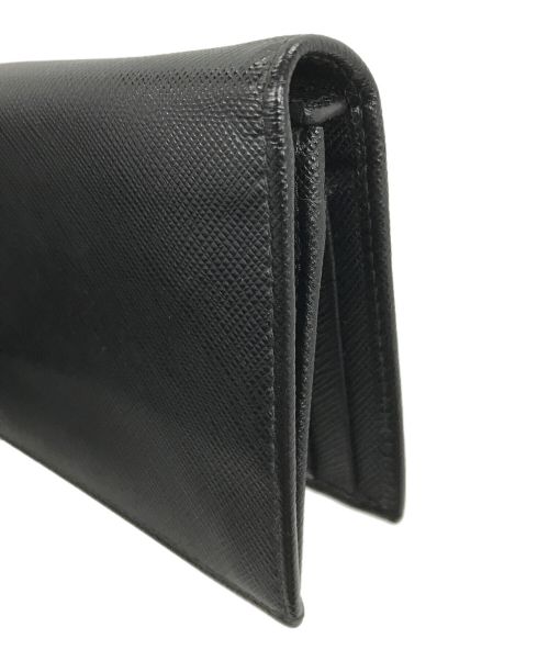 PRADA（プラダ）PRADA (プラダ) 長財布 サフィアーノ ブラック サイズ:実寸サイズにてご確認ください。の古着・服飾アイテム