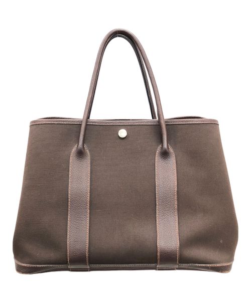 HERMES（エルメス）HERMES (エルメス) トートバッグ ガーデンパーティPM ブラウン サイズ:PMの古着・服飾アイテム