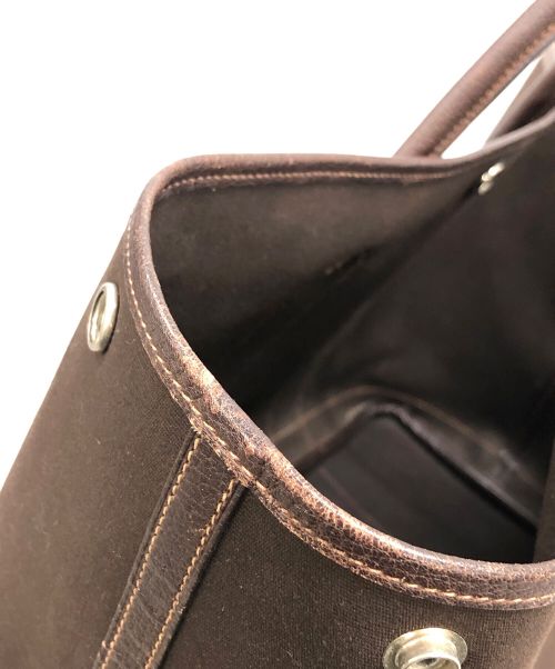 HERMES（エルメス）HERMES (エルメス) トートバッグ ガーデンパーティPM ブラウン サイズ:PMの古着・服飾アイテム