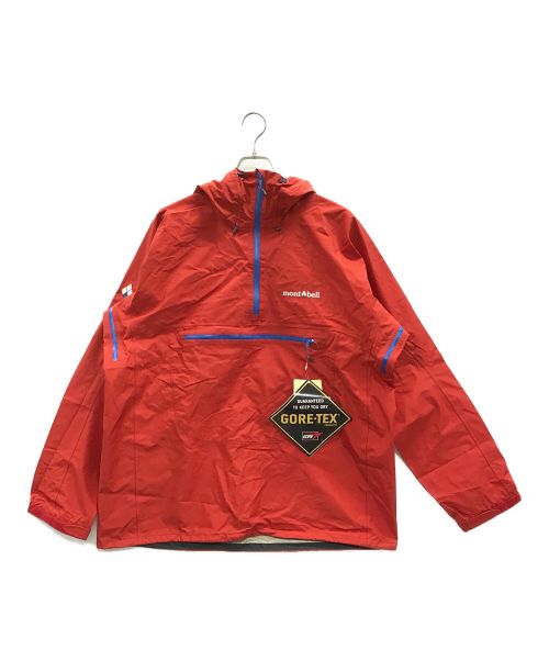 mont-bell（モンベル）mont-bell (モンベル) アノラックパーカー　レインアノラック レッド サイズ:XL 未使用品の古着・服飾アイテム