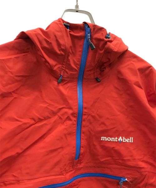 mont-bell（モンベル）mont-bell (モンベル) アノラックパーカー　レインアノラック レッド サイズ:XL 未使用品の古着・服飾アイテム