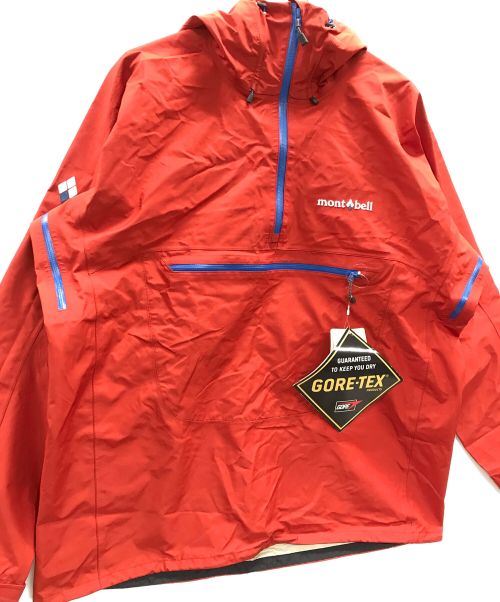 mont-bell（モンベル）mont-bell (モンベル) アノラックパーカー　レインアノラック レッド サイズ:XL 未使用品の古着・服飾アイテム