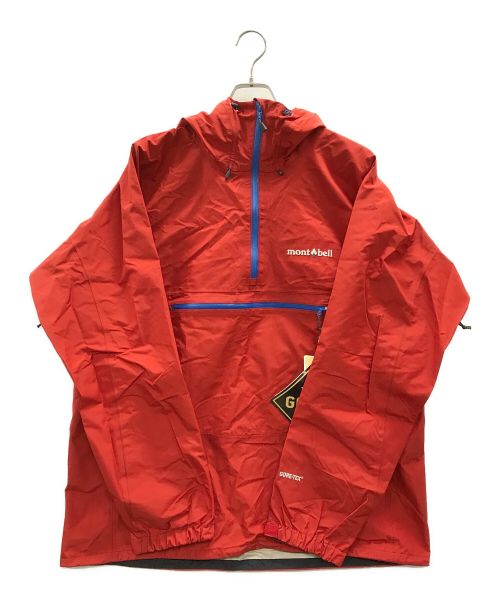 mont-bell（モンベル）mont-bell (モンベル) アノラックパーカー　レインアノラック レッド サイズ:XL 未使用品の古着・服飾アイテム