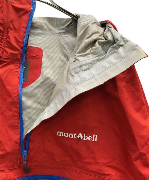 mont-bell（モンベル）mont-bell (モンベル) アノラックパーカー　レインアノラック レッド サイズ:XL 未使用品の古着・服飾アイテム