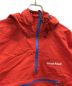 mont-bell (モンベル) アノラックパーカー　レインアノラック レッド サイズ:XL 未使用品：12000円