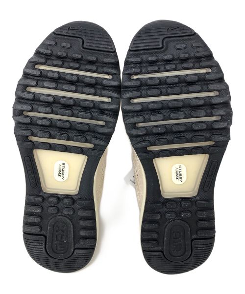 NIKE（ナイキ）NIKE (ナイキ) stussy (ステューシー) スニーカー AIR MAX 2013/STUSSY (エア マックス 2013/ステューシー) ベージュ サイズ:27.5 未使用品の古着・服飾アイテム