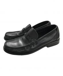 Salvatore Ferragamo（サルヴァトーレ フェラガモ）の古着「ローファー」｜ブラック