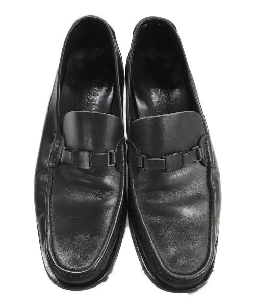 Salvatore Ferragamo（サルヴァトーレ フェラガモ）Salvatore Ferragamo (サルヴァトーレ フェラガモ) ローファー ブラック サイズ:26の古着・服飾アイテム