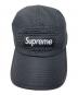 SUPREME (シュプリーム) キャップ Jacquard Quilt Camp Cap（ジャガード キルト キャンプ キャップ） ブラック サイズ:実寸サイズにてご確認ください。：8000円