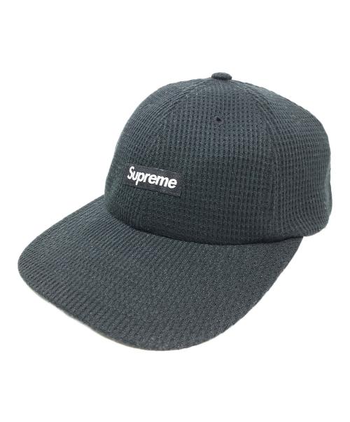 SUPREME（シュプリーム）SUPREME (シュプリーム) キャップ Waffle Small Box 6-Panel(ポーラテック ワッフル スモールボックス 6パネル) ブラック サイズ:実寸サイズにてご確認ください。の古着・服飾アイテム