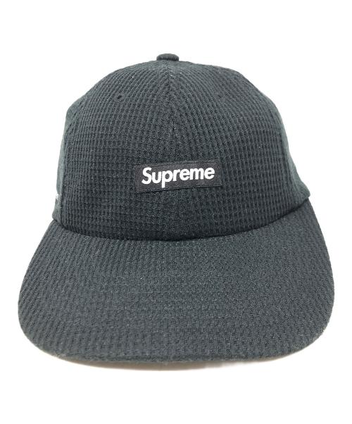 SUPREME（シュプリーム）SUPREME (シュプリーム) キャップ Waffle Small Box 6-Panel(ポーラテック ワッフル スモールボックス 6パネル) ブラック サイズ:実寸サイズにてご確認ください。の古着・服飾アイテム
