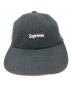 SUPREME (シュプリーム) キャップ Waffle Small Box 6-Panel(ポーラテック ワッフル スモールボックス 6パネル) ブラック サイズ:実寸サイズにてご確認ください。：8000円