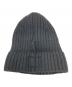MONCLER (モンクレール) ニット帽 ブラック サイズ:実寸サイズにてご確認ください。：15000円