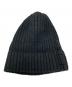 中古・古着 MONCLER (モンクレール) ニット帽 ブラック サイズ:実寸サイズにてご確認ください。：15000円