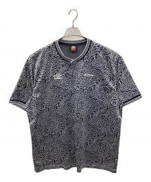 SUPREME×UMBRO（シュプリーム×アンブロ）の古着「サッカーシャツ Jacquard Animal Print Soccer Jersey（ジャカード アニマル プリント サッカー ジャージ）」｜グレー
