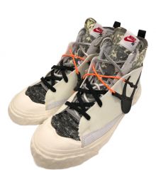 NIKE×READYMADE（ナイキ×レディメイド）の古着「スニーカー　BLAZER MID "WHITE"(ブレーザー ミッド "ホワイト")」｜ホワイト×ブラック