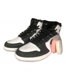 NIKE（ナイキ）の古着「スニーカー Air Jordan 1 High OG "Bleached Coral"(エアジョーダン 1 ハイ OG "ブリーチド コーラル")」｜ホワイト×ブラック