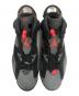 NIKE (ナイキ) Paris Saint-Germain (パリサンジェルマン) スニーカー AIR JORDAN 6 RETRO INFRARED(エアジョーダン6 レトロ インフラレッド) ブラック×グレー サイズ:28.5：17000円