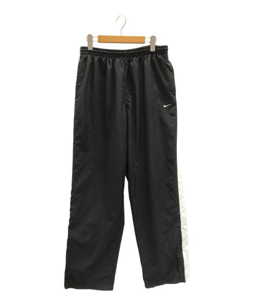 NIKE（ナイキ）NIKE (ナイキ) ナイロンパンツ ストレートパンツ ブラック サイズ:Lの古着・服飾アイテム