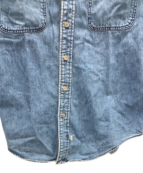 POLO RALPH LAUREN（ポロ・ラルフローレン）POLO RALPH LAUREN (ポロ・ラルフローレン) デニムシャツ インディゴ サイズ:Mの古着・服飾アイテム