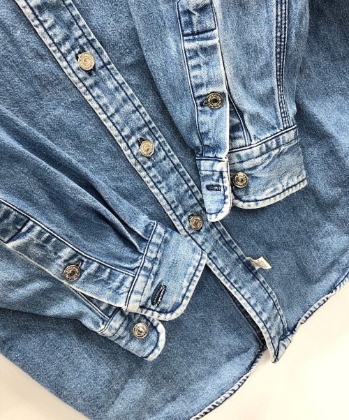 POLO RALPH LAUREN（ポロ・ラルフローレン）POLO RALPH LAUREN (ポロ・ラルフローレン) デニムシャツ インディゴ サイズ:Mの古着・服飾アイテム