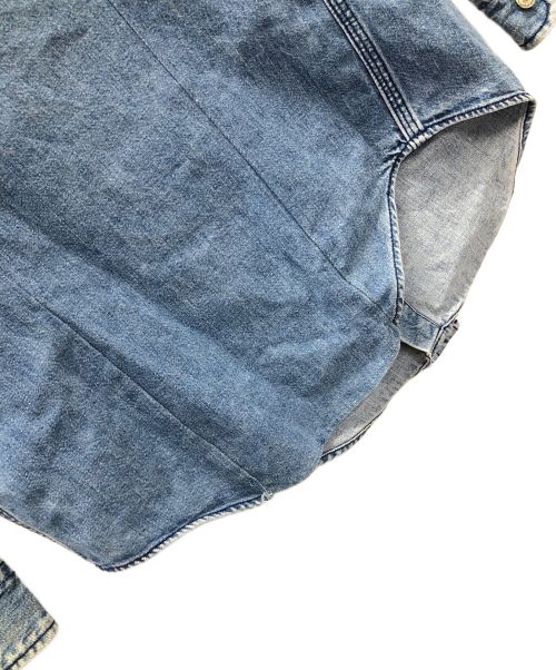 POLO RALPH LAUREN（ポロ・ラルフローレン）POLO RALPH LAUREN (ポロ・ラルフローレン) デニムシャツ インディゴ サイズ:Mの古着・服飾アイテム