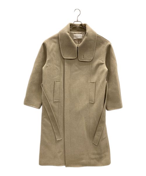 TODAYFUL（トゥデイフル）TODAYFUL (トゥデイフル) スタンドカラーウールコート ベージュ サイズ:38の古着・服飾アイテム