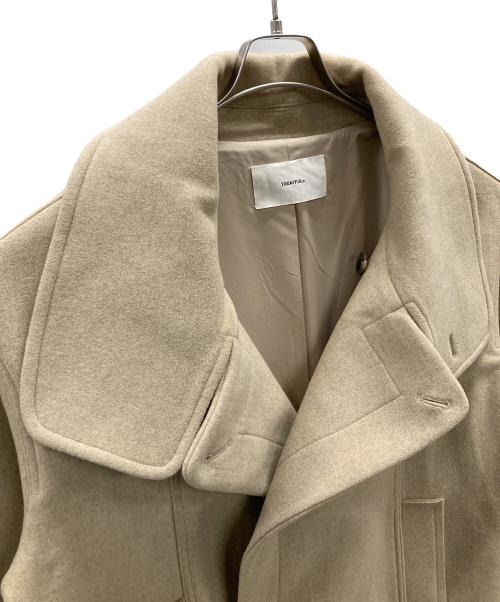 TODAYFUL（トゥデイフル）TODAYFUL (トゥデイフル) スタンドカラーウールコート ベージュ サイズ:38の古着・服飾アイテム