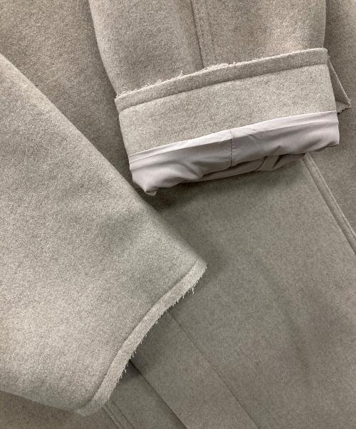 TODAYFUL（トゥデイフル）TODAYFUL (トゥデイフル) スタンドカラーウールコート ベージュ サイズ:38の古着・服飾アイテム