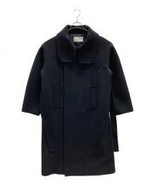 TODAYFUL（トゥデイフル）の古着「スタンドカラーウールコート」｜ブラック