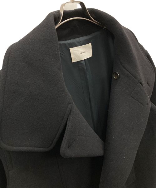 TODAYFUL（トゥデイフル）TODAYFUL (トゥデイフル) スタンドカラーウールコート ブラック サイズ:38の古着・服飾アイテム