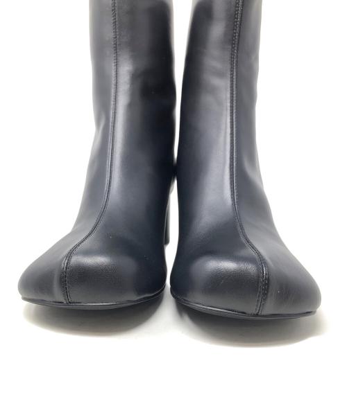SLOBE IENA（スローブ イエナ）SLOBE IENA (スローブ イエナ) スクエアトゥショートブーツ ブラック サイズ:24.5の古着・服飾アイテム