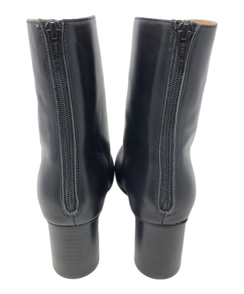 SLOBE IENA（スローブ イエナ）SLOBE IENA (スローブ イエナ) スクエアトゥショートブーツ ブラック サイズ:24.5の古着・服飾アイテム