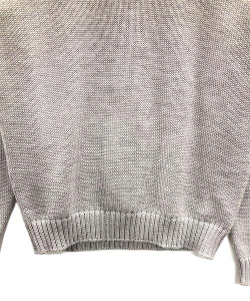 Zanone（ザノーネ）Zanone (ザノーネ) クルーネックニット ラベンダー サイズ:44の古着・服飾アイテム