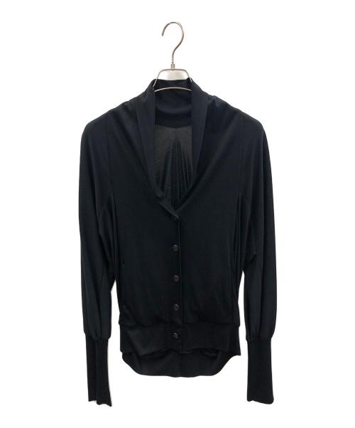 Vivienne Westwood RED LABEL（ヴィヴィアンウエストウッドレッドレーベル）Vivienne Westwood RED LABEL (ヴィヴィアンウエストウッドレッドレーベル) オーブスナップボタンカーディガン ブラック サイズ:2の古着・服飾アイテム