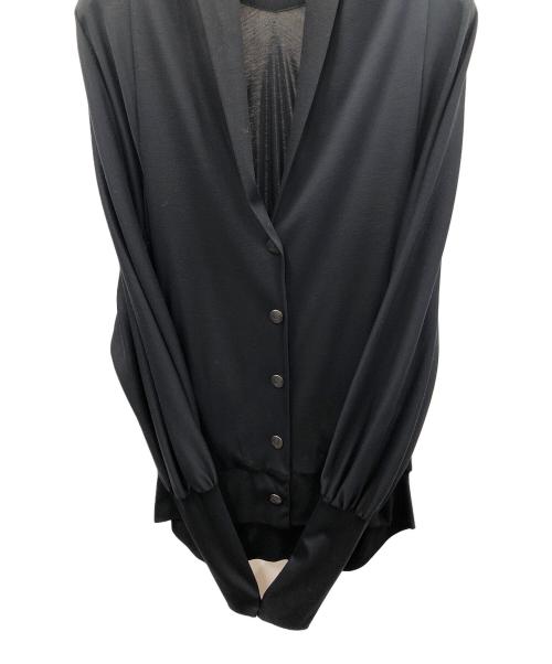 Vivienne Westwood RED LABEL（ヴィヴィアンウエストウッドレッドレーベル）Vivienne Westwood RED LABEL (ヴィヴィアンウエストウッドレッドレーベル) オーブスナップボタンカーディガン ブラック サイズ:2の古着・服飾アイテム