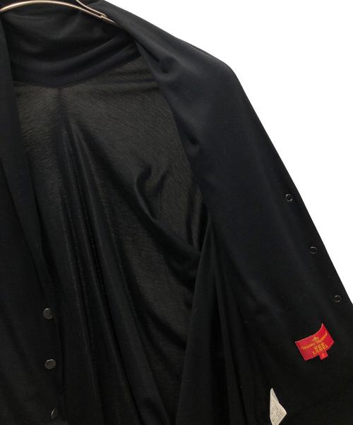 Vivienne Westwood RED LABEL（ヴィヴィアンウエストウッドレッドレーベル）Vivienne Westwood RED LABEL (ヴィヴィアンウエストウッドレッドレーベル) オーブスナップボタンカーディガン ブラック サイズ:2の古着・服飾アイテム