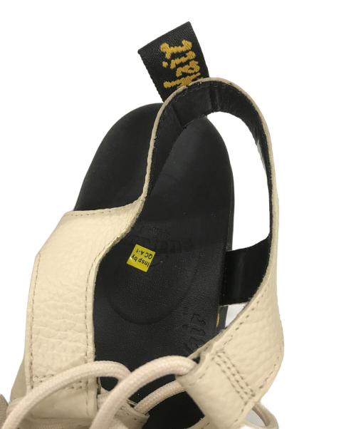 Dr.Martens（ドクターマーチン）Dr.Martens (ドクターマーチン) サンダル ブラック×アイボリー サイズ:UK6の古着・服飾アイテム