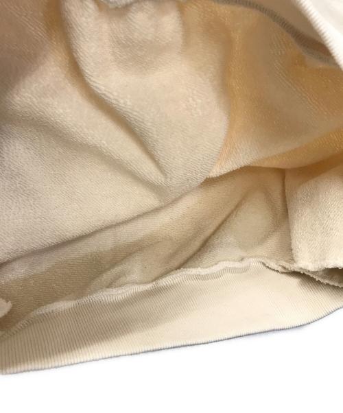 amne（アンヌ）amne (アンヌ) スウェット 	FRENCH TERRY oval v mock（フレンチテリオーバルVモック） アイボリー サイズ:3の古着・服飾アイテム