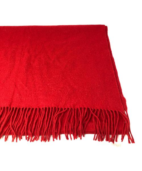 Acne studios（アクネ ストゥディオス）Acne studios (アクネ ストゥディオス) 大判ウールマフラー レッド サイズ:実寸サイズにてご確認下さい。の古着・服飾アイテム